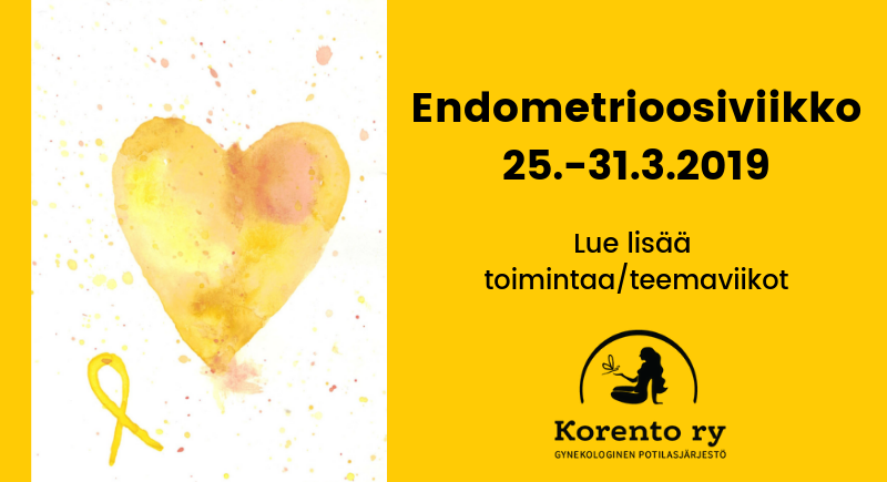 Ajankohtaista kuva endometrioosiviikko