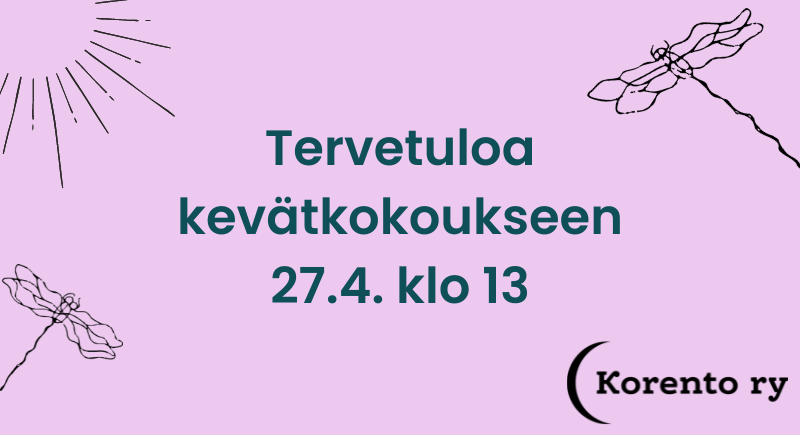 Ajankohtaisiin kevätkokous 2024