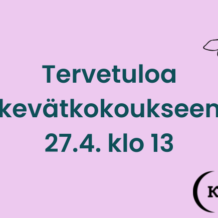 Ajankohtaisiin kevätkokous 2024